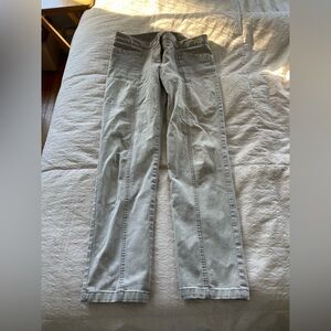 Elliott Lauren Light Gray Denim Pants size 8